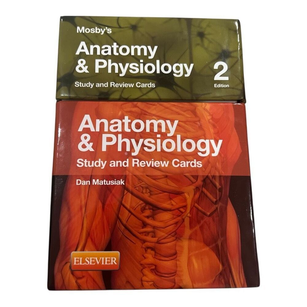 ✨Mosby's Anatomy & Physiology Study and Review Cards✨
